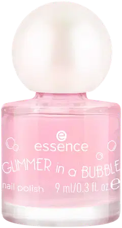 essence GLIMMER IN A BUBBLE nail polish 01 Glaze In A Haze 9 ml - 1
