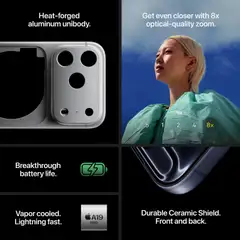 Apple iPhone 17 Pro Max 1TB - mustansininen - MFYX4QN/A - 5