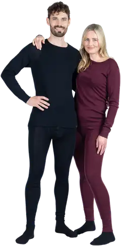 House miesten merinovilla-aluspaita - BLACK - 5