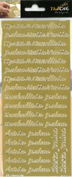 J.K. Primeco Ääriviivatarra Joulu - 3