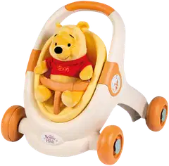 Little Smoby kävelyvaunu 3-in-1 ja Nalle Puh -pehmolelu - 2