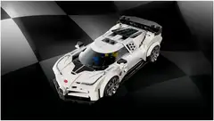 LEGO Speed Champions 77240 Bugatti Centodieci hyperurheiluauto - 6