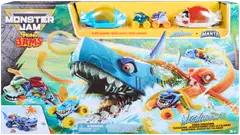 Monster Jam Mini Jams Megalodon Kuljetin - 1