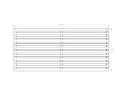 Miljöörakennus aitaelementti grafiitin harmaa 180 x 80 x 7 cm - 2