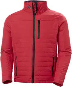 Helly Hansen miesten kevytvanutakki Crew Insulator Jacket 2.0  30343 - RED - 1