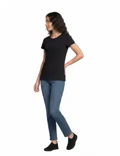 House naisten t-paita Didi-O1 - Black - 4