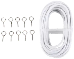 Ihanin Verhovaijeri valkoinen 500cm - 2