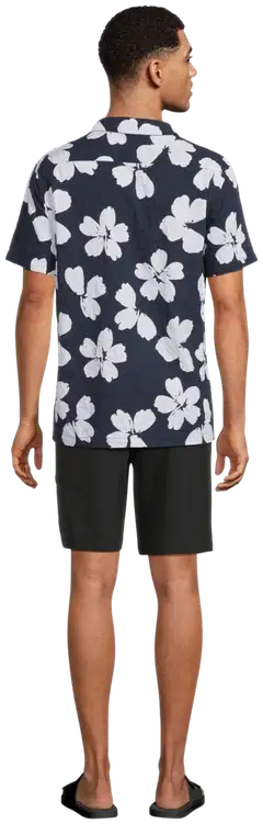 TEX miesten Hawaii-paita I274959 - NAVY DARK - 3