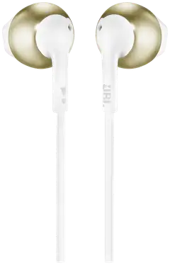 JBL langalliset nappikuulokkeet Tune 205 kulta - 1