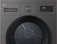 LG pesutorni F4A1009NDK pyykinpesukone + RHA1008NDK kuivausrumpu, tumma harmaa - 7