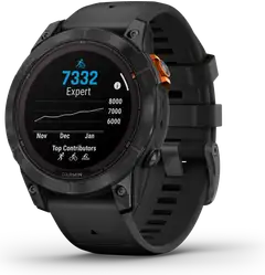 Garmin Fenix 7 Pro Solar urheilukello, musta - 6