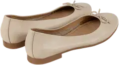 House naisten nahkaiset ballerinat Nora UB31-5102 - NUDE - 2