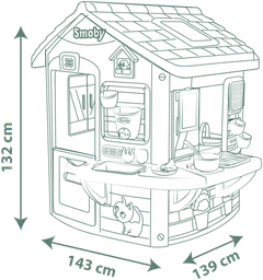 Smoby Life Mud Cooking -leikkimökki - 5