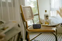 Sangean WR-7 Plus Bluetooth pöytäradio, tumma tammi - 9