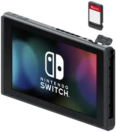 Nintendo Switch konsoli sini/puna Joy-Con ohjaimilla - 6