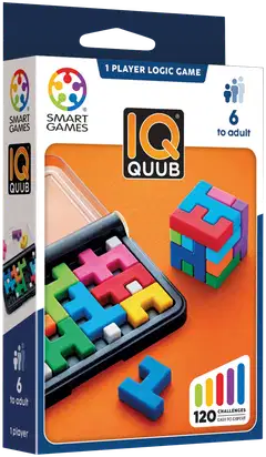SmartGames Logiikkapeli IQ Quub - 1