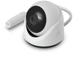 Ubiquiti sääsuojattu 4K PoE -valvontakamera erinomaisella kuvanlaadulla UVC-G6-Turret-W valkoinen - 3