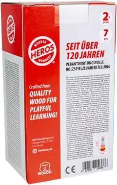 Heros Puulelu Play and Learn pieni pinottava torni - 4
