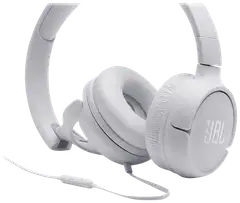 JBL sankakuulokkeet T500 valkoinen - 5