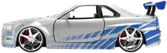 Jada - Fast & Furious Anniversary Nissan Skyline 1:24, 19 cm, die-cast - 7