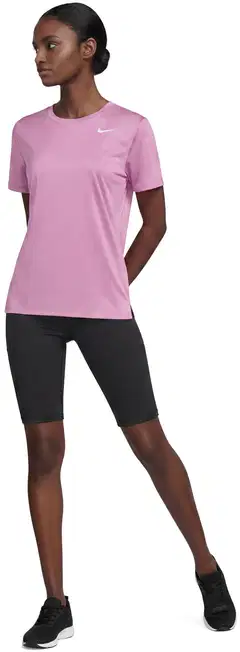 Nike naisten lyhythihainen treenipaita DX0687-504 - Pinkki - 4