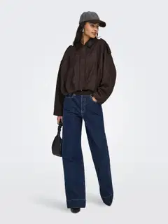 JDY naisten keinomokkatakki Jdynia - Chocolate torte - 4