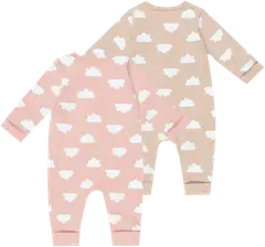 Ciraf vauvojen pyjama 250B252913 2-pack - pink cloud aop - 2
