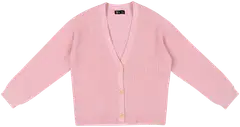 TEX lasten neuletakki I993851 - PINK LIGHT 2 - 1