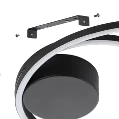 EGLO Kattovalaisin Ruotale led 36W Ø45cm musta/valkoinen - 2