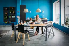 Hauck sitteri ja syöttötuolin istuin Alpha beige - 23