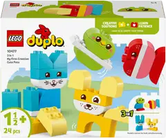 LEGO® DUPLO My First 10477 Söpöt luovat lemmikit 3in1 - 4
