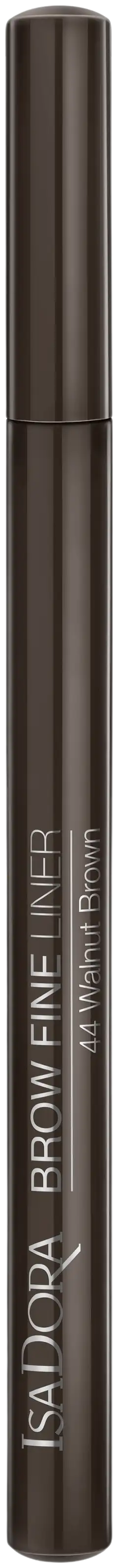 Isadora Brow Fine Liner kulmakynä 44 Walnut Brown 1,1 ml - Walnut Brown - 2
