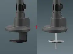 One For All DM5110 Heavy Duty Monitorivarsi, musta - 10