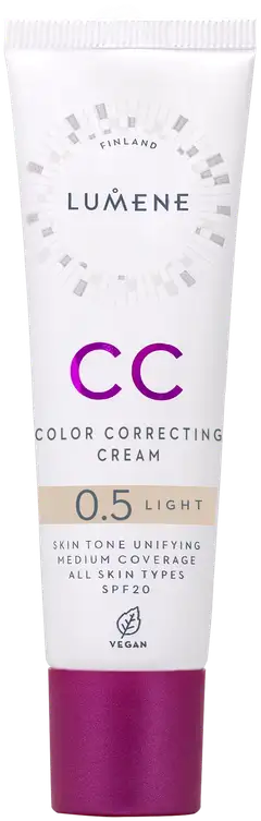 Lumene CC Color Correcting Meikkivoide SK20 0.5 Light 30 ml - 3