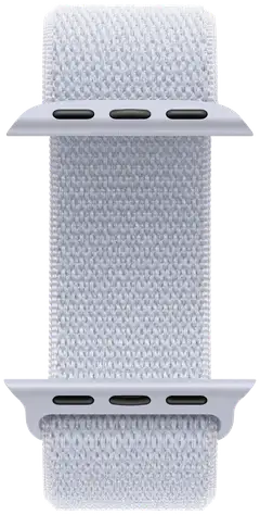 Apple Watch SE GPS 40mm hopeinen alumiinikotelo, blue cloud Sport Loop ranneke - MXEE3QN/A - 3