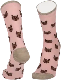Sukkamestarit naisten merinovillasukat Kisu - Soft pink - 2