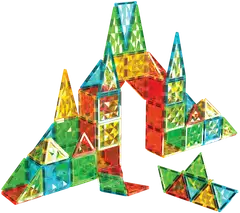 Geomag Tiles Gems Magnettinen Rakennussetti 100 Osaa - 2