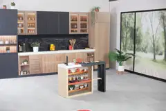 Smoby Kitchen Island, keittiösaareke kokkailuleikkeihin - 14