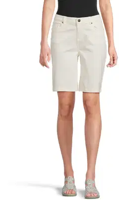 House naisten twill-shortsit Chira - Marshmallow - 1