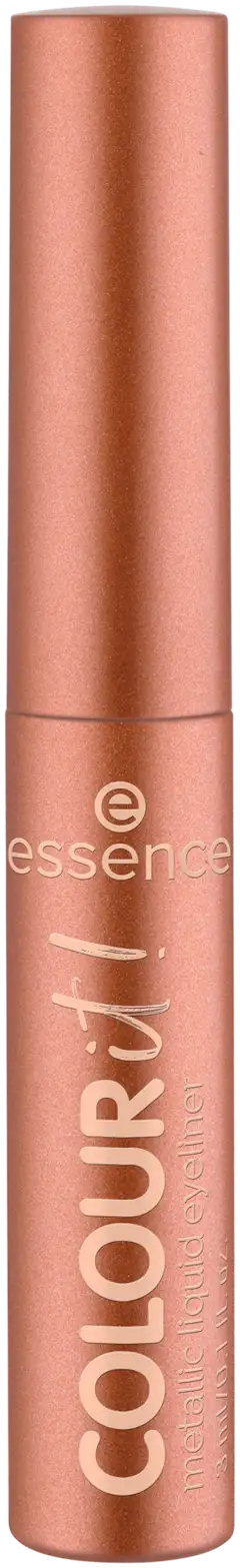 essence COLOUR it! metallic liquid liner 01 Burnished Bronze 3 ml - Burnished Bronze - 1