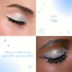 MOIRA Diamond Daze Liquid Shadow 001 Airglow nestemäinen luomiväri - 002 Goodness - 3