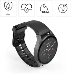 Hama Smart Watch 8900 älykello, GPS, AMOLED 1.43", IP68, tummanharmaa/musta - 4