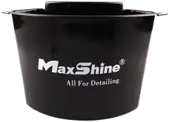 Maxshine MSBH01-B pesusangon järjestelijä – musta, 34×15×22,2cm, 14 mm ja 18 mm harjapidikkeet, yhteensopiva useimpien sankojen kanssa, kuivatusreiät, pitää tarvikkeet puhtaina ja järjestyksessä - 1