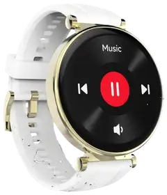 Hama Smart Watch 7000 älykello, AMOLED 1.32", IP68, kulta/valkoinen - 6