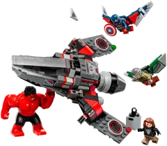 LEGO® Marvel 76292 Captain American ja Punaisen Hulkin taistelu - 4