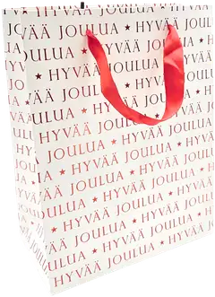 J.K. Primeco lahjakassi M Hyvää joulua punafolio valkoinen - 1