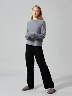 LMTD lasten neule - Grey melange - 4