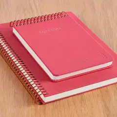 Kozo muistikirja A5 Premium guava pink - 2