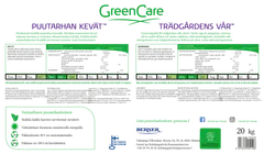 GreenCare 20kg Puutarhan kevät kivennäislannoite - 2