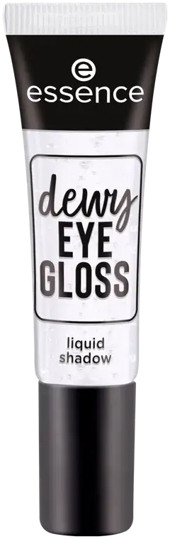 essence dewy EYE GLOSS liquid shadow nestemäinen luomiväri 8 ml - Crystal clear - 1